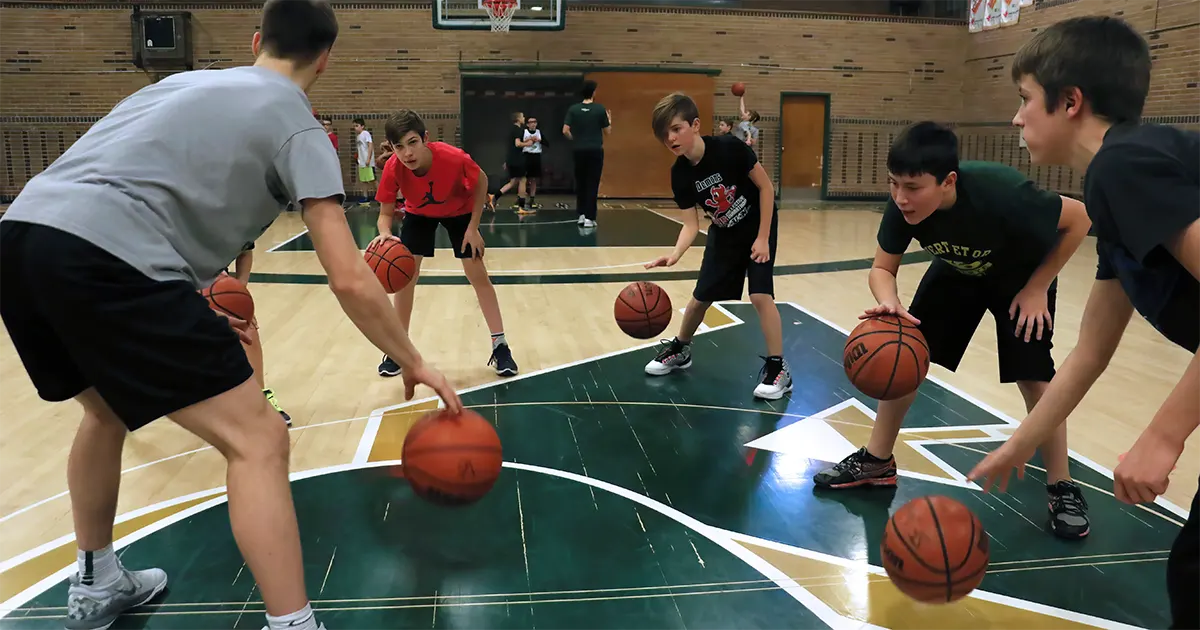 Camp de jour basketball